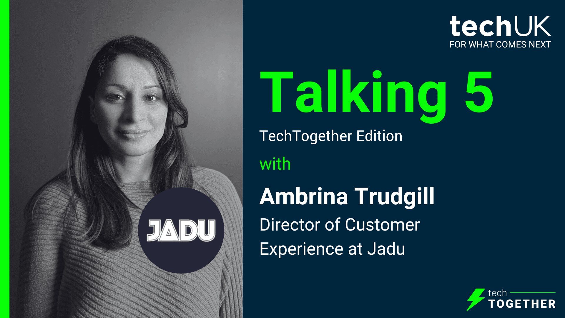 Talking 5 with Local Public Services Member Jadu