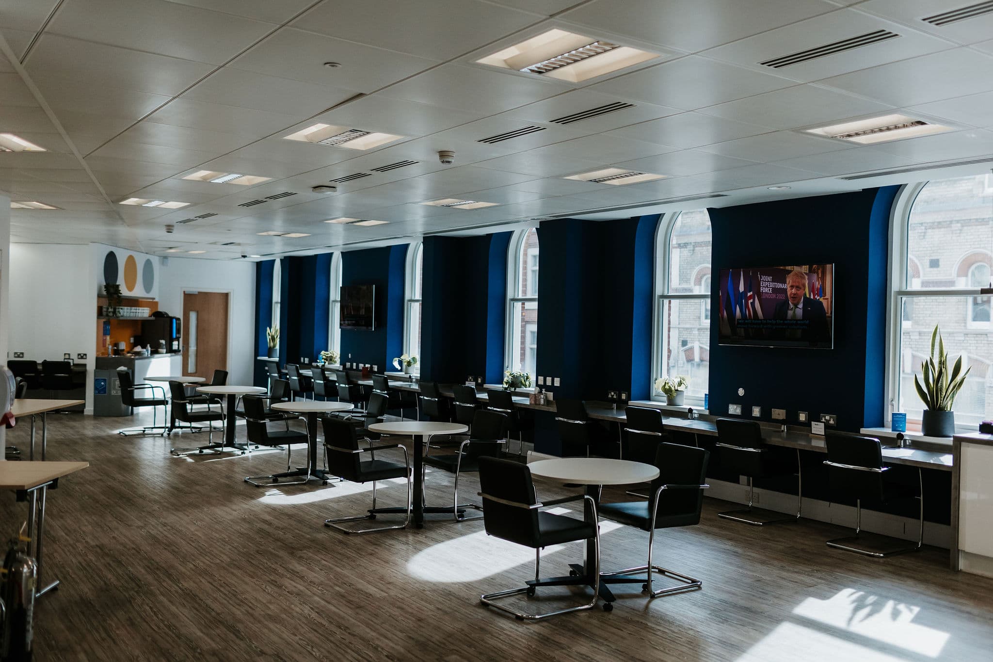 Hotdesking area