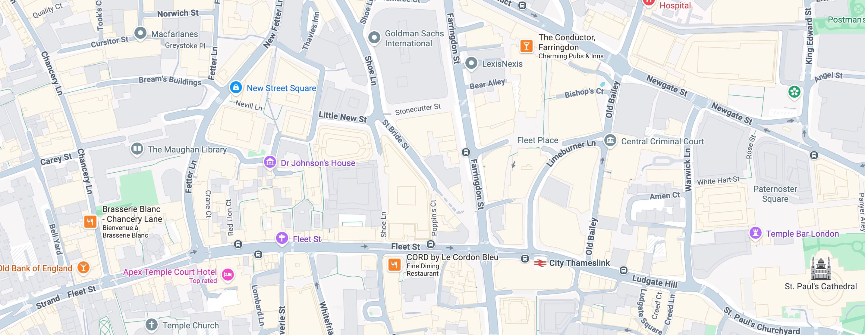 Map showing techUK’s office location