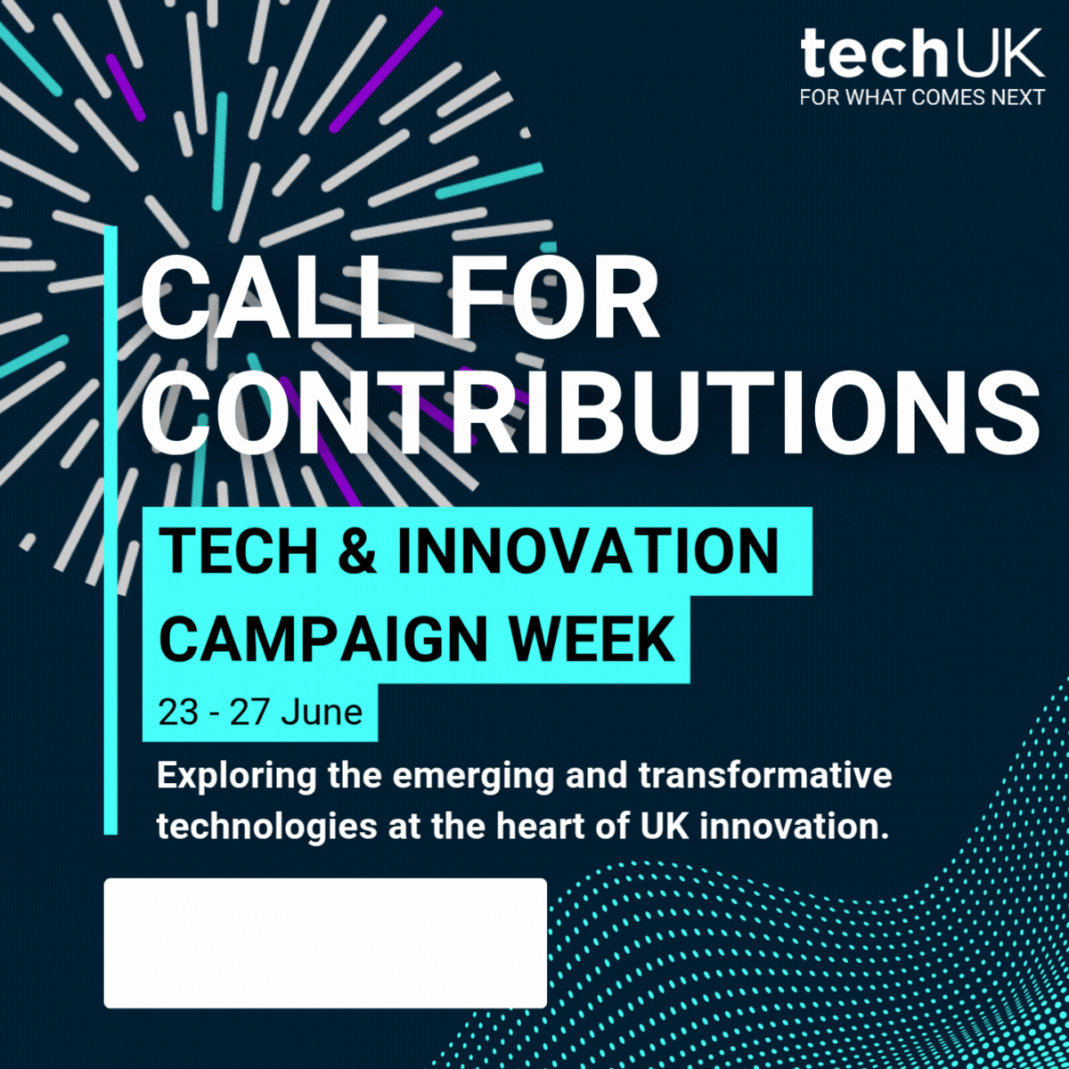 Call for contributions Tech & Innovation 2025 campaign week.gif