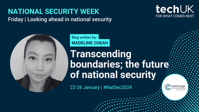 Transcending boundaries; the future of national security