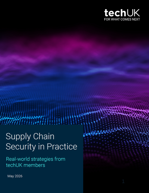 techUK Report Supply Chain Security in Practice May 2026 - front cover.png