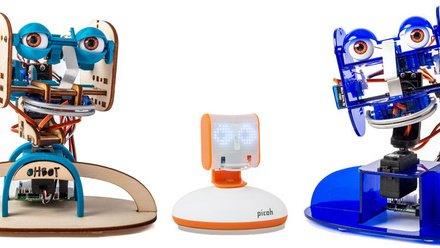 Ohbot's robots.jpg