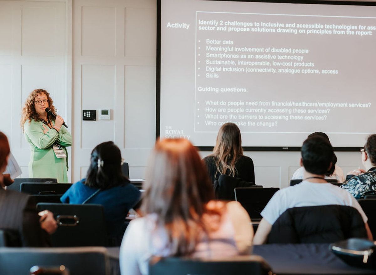Interactive workshop with Royal Society: Happy International Day of Persons with Disabilities! Exploring Inclusive Digital Technologies 2.5